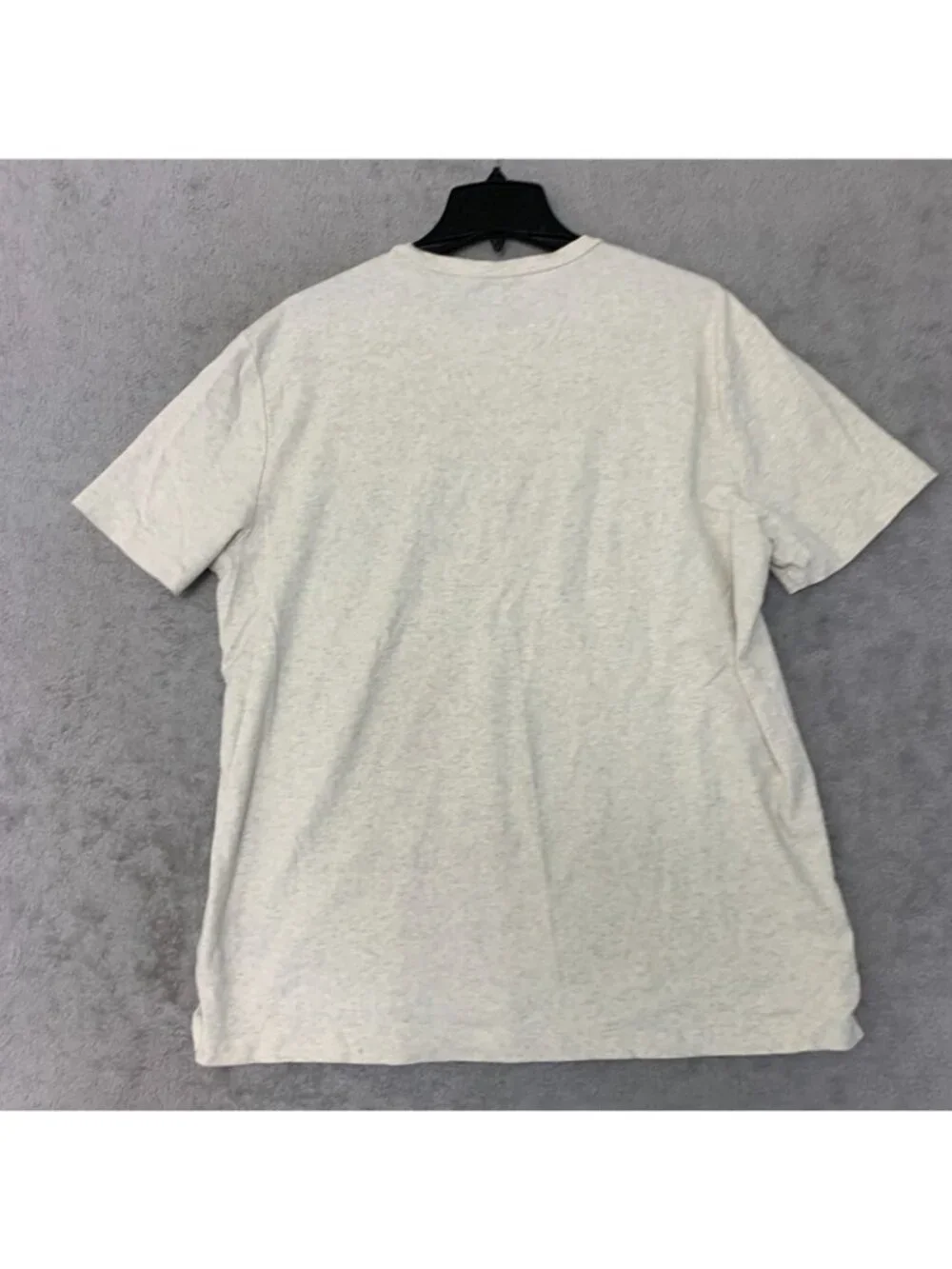NWOT Banana Republic Men's L Luxe Touch Tee 100% Cotton Crewneck T-Shirt Tan